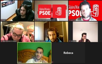 Actividad semanal del PSOE de Gijón/Xixón: Reuniones de los Grupos de Trabajo de la Zona Oeste y Sur