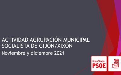 Vídeo Actividades PSOE Gijón/Xixón noviembre y diciembre