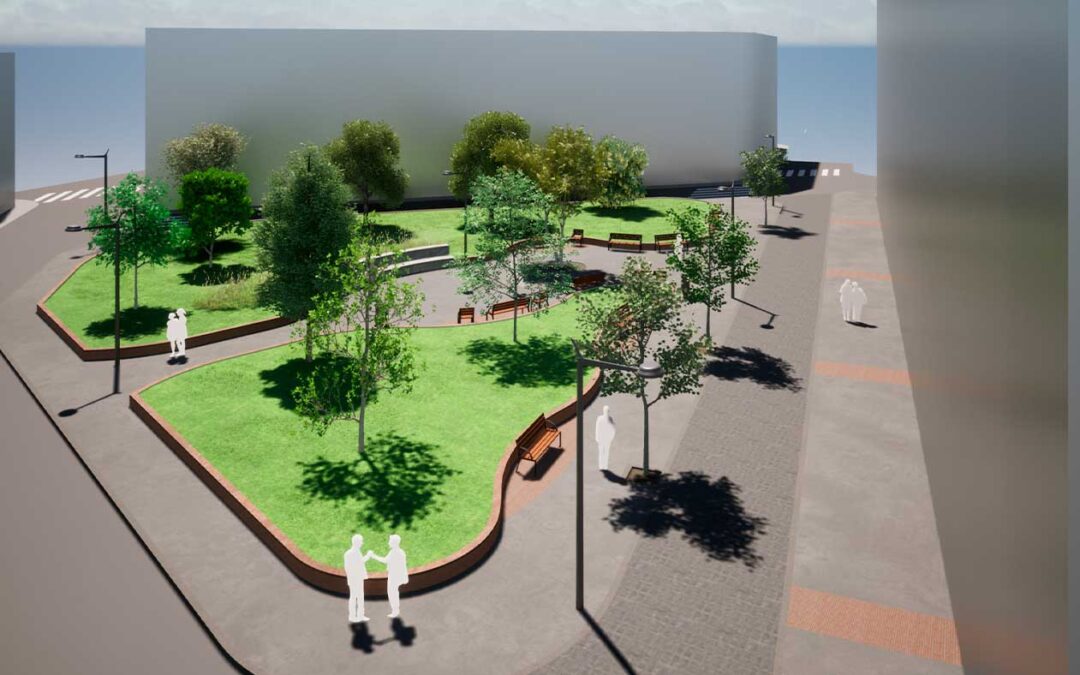 La calle Costa Rica en La Calzada contará con un nuevo espacio verde